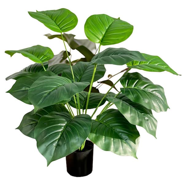 INNOBULE 31.5 in. Artificial Pothos Plant, Faux Decorative Plant in Nursery Pot