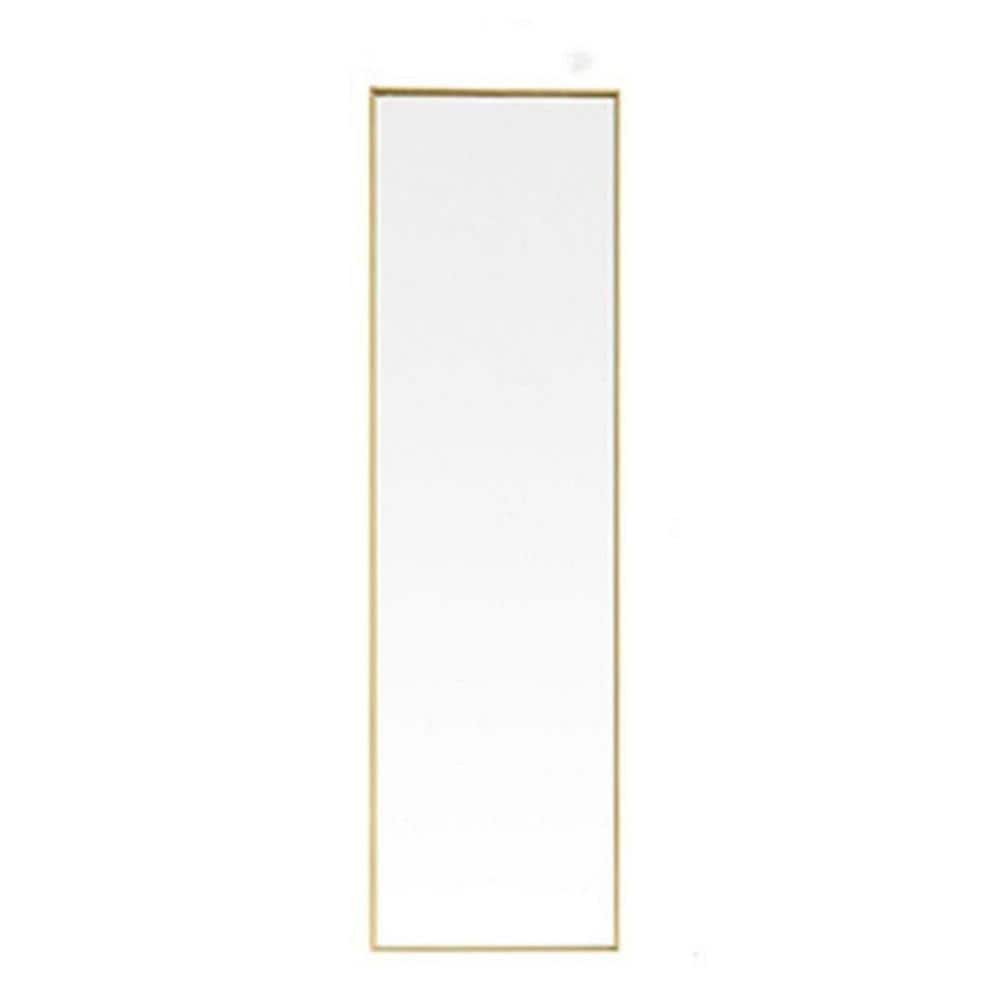 18 in. W x 63 in. H Small Rectangular Steel Framed Wall Bathroom Vanity Mir