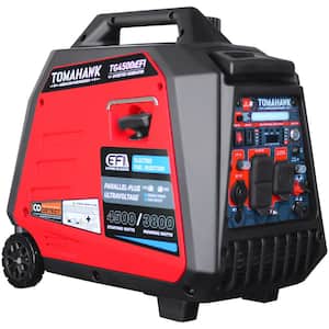 4500-Watt Inverter Generator Electronic Fuel Injection EFI Super Quiet Portable Gas Power Residential Home Use
