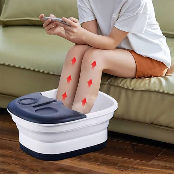vibrating massage roll pillow Sharper Image Foot and Leg Spa