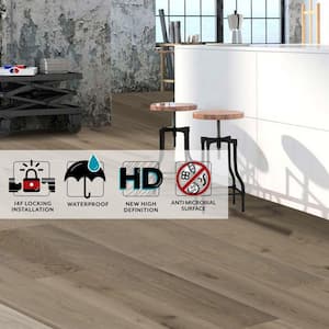Take Home Sample - Elevation Rigid Core Waterproof Plank Flooring 5 in. W x 7 in. L