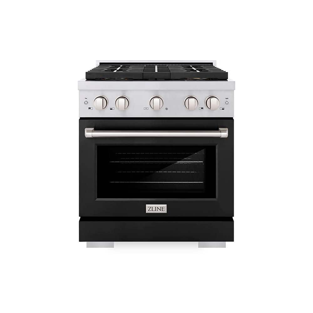 30 in. 4.2 cu. ft. Paramount Dual Fuel Range with 4 Burner DuoPro Cooktop and Electric Oven with Black Matte Door price history on PriceWatchPro