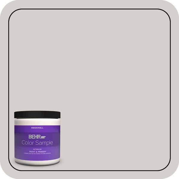 BEHR PREMIUM PLUS 8 oz. #N140-1A Soft Lilac Eggshell Enamel Interior Paint and Primer Color Sample