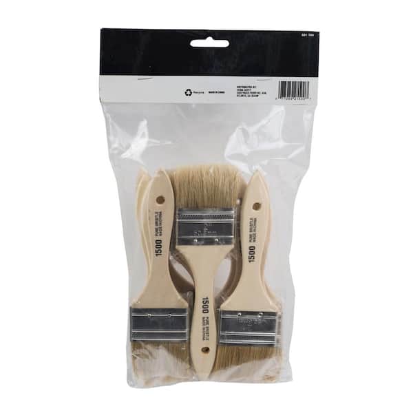Seachoice 12 Pack of 2 Inch Double Thick Chip Paint Brushes for Resins or  Bottom Paint - White's Marine