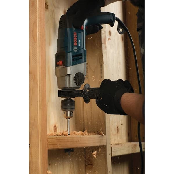 Bosch - 8.5 Amp Corded 1/2 in. 2-Speed Concrete/Masonry Variable Speed Hammer Drill with Auxiliary Handle and Depth Gauge