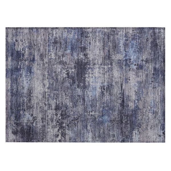 Chantille Machine Washable Indoor/Outdoor Abstract ACN2370 Blue 2 ft. x 3 ft. Accent Rug