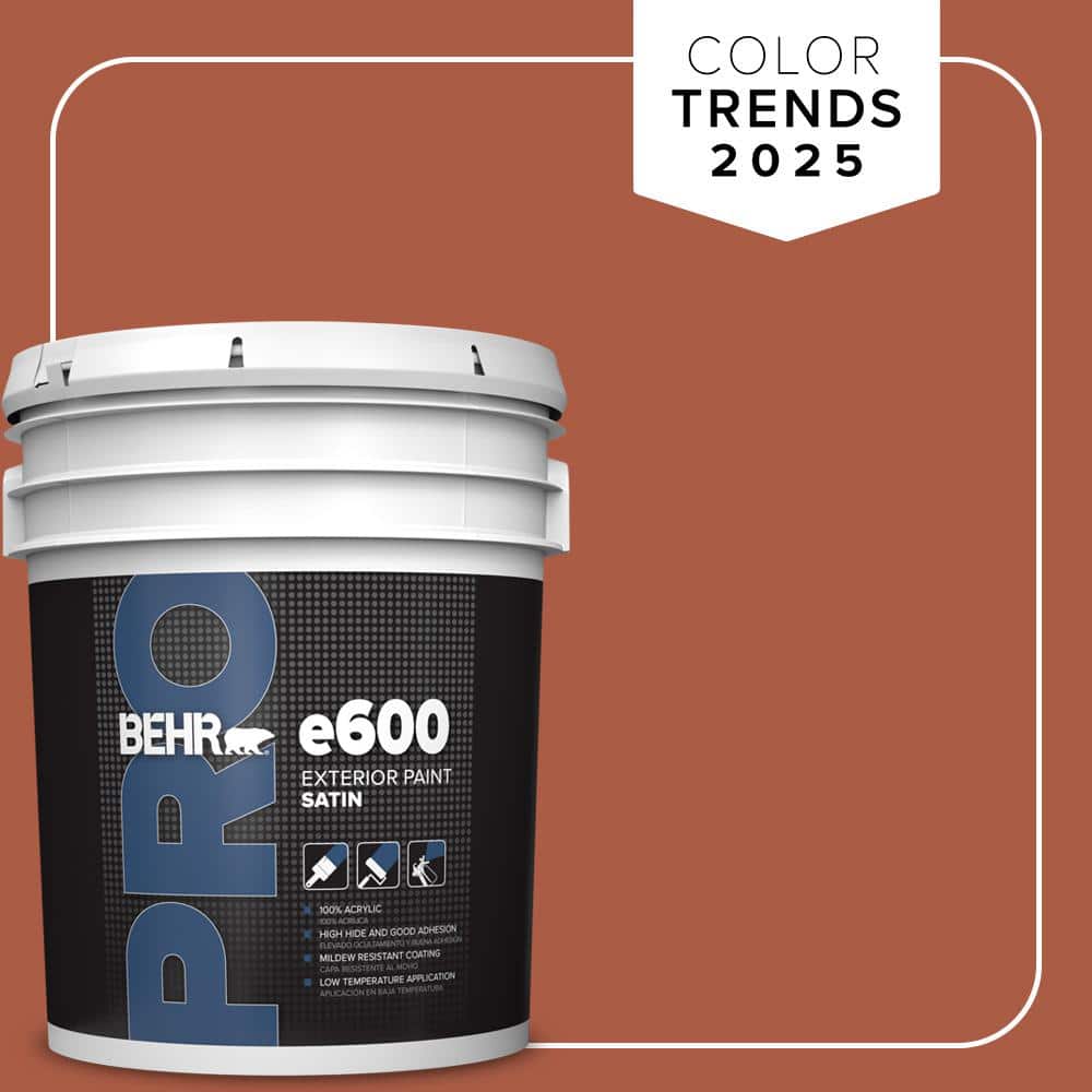 BEHR PRO 5 gal. #M190-7 Colorful Leaves Satin Exterior Paint