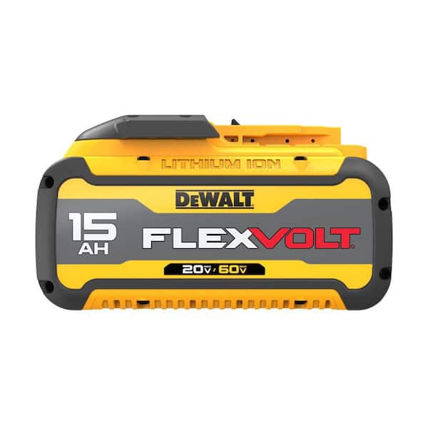 Dewalt FlexVolt 15Ah Size Comparison vs 9Ah Battery