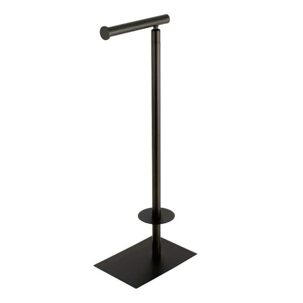 Delta Porter Telescoping Pivoting Free-Standing Toilet Paper Holder Oil Rubbed Bronze