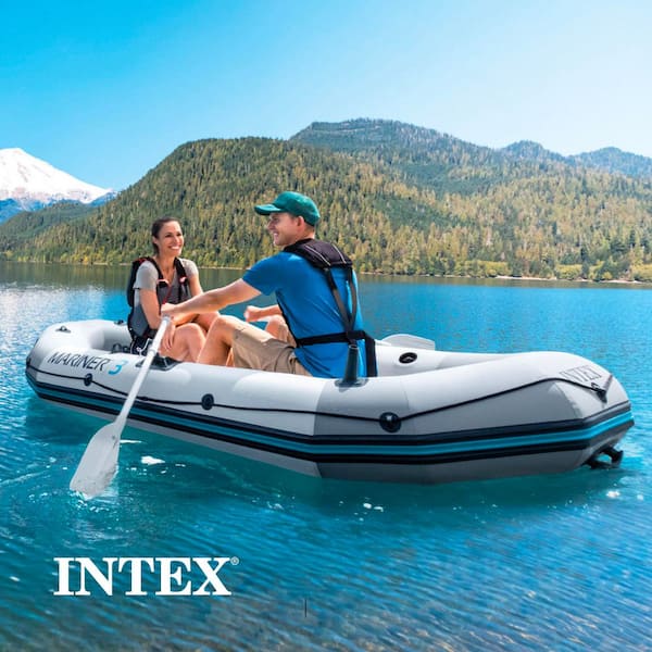 Intex 68373EP Mariner 3-Person Inflatable River/Lake Dinghy Boat