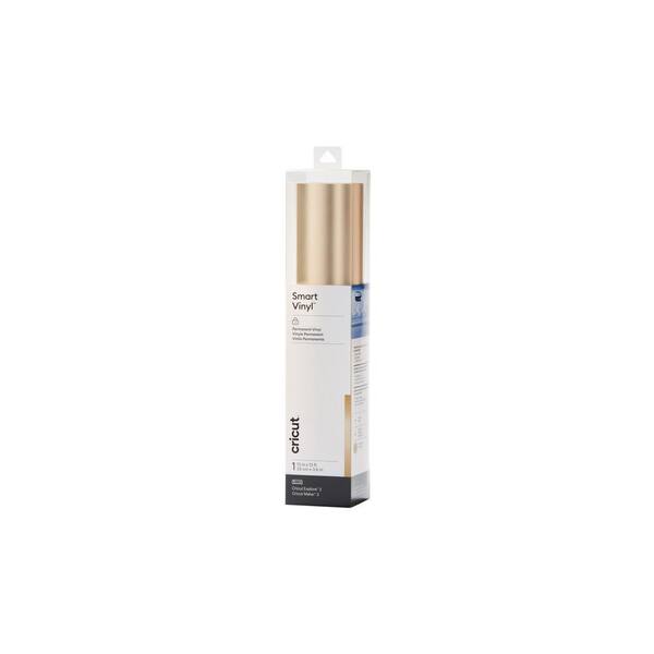 Cricut 12 ft. Smart Vinyl Matte Metallic Permanent, Champagne