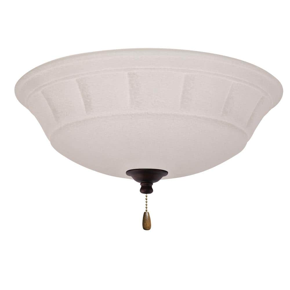 1-Light Venetian Bronze Ceiling Fan Bowl LED Light Fixture price history on PriceWatchPro