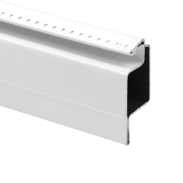 72 in. Aluminum Screen Frame 5/16 in. Lip Roll Formed Frame with Reverse Lip in White (20-Pack)
