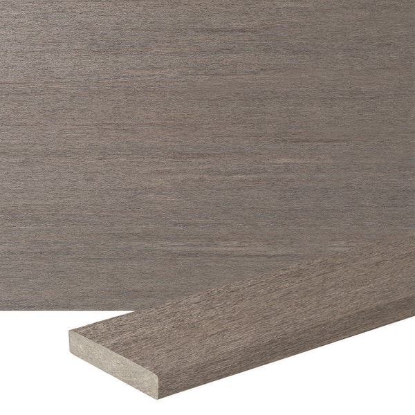 Advanced PVC Vintage 2-in x 6-in x 20-ft MAX Square Coastline PVC Deck Board (Actual: 1 1/2-in x 5 1/2-in x 20-ft)