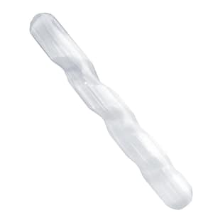 Selenite Crystal Round Spiral Wand 6 Inches, Best for Home Decor
