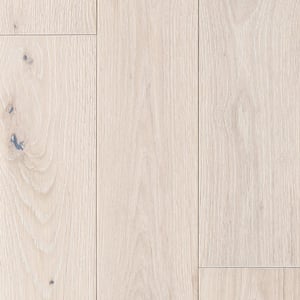 Take Home Sample - Doran French Oak Water Resistant Wirebrushed Solid Hardwood Flooring - 5 in. x 7 in.