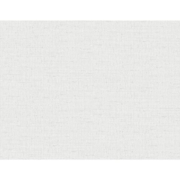 LILLIAN AUGUST 60.75 sq. ft. Coastal Haven Dove Kaya Faux Paperweave Embossed Vinyl Unpasted Wallpaper Roll