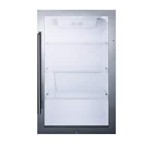 19 in. 3.1 cu. ft. Outdoor Refrigerator in Black