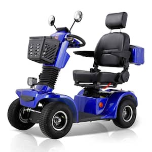 4-Wheel Mobility Scooter in Blue