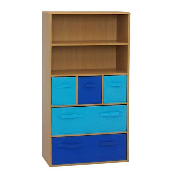 4D Concepts Beech Storage Kids Bookcase