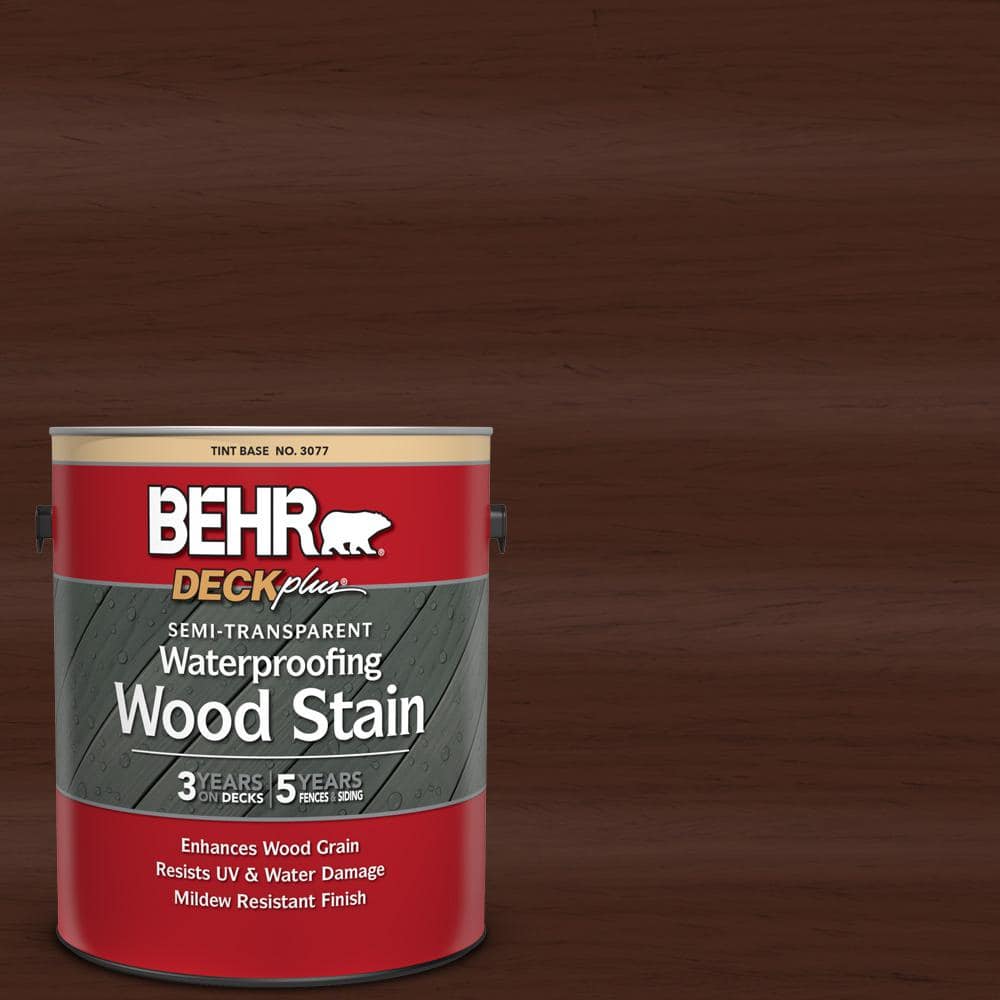 1 gal. #ST-117 Russet Semi-Transparent Waterproofing Exterior Wood Stain