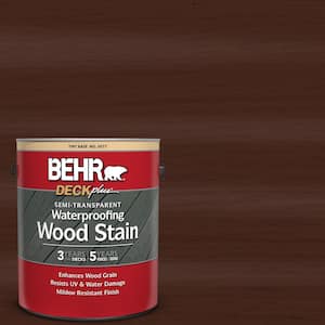 1 gal. #ST-117 Russet Semi-Transparent Waterproofing Exterior Wood Stain