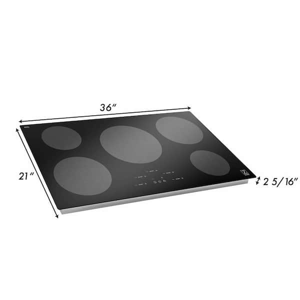 zline induction cooktop