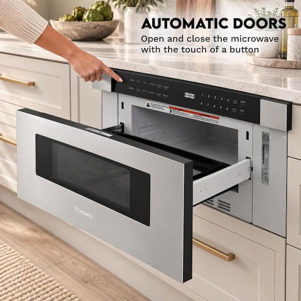 Cosmo 30 in. Haven Collection 1.2 cu. ft. Built-in Microwave