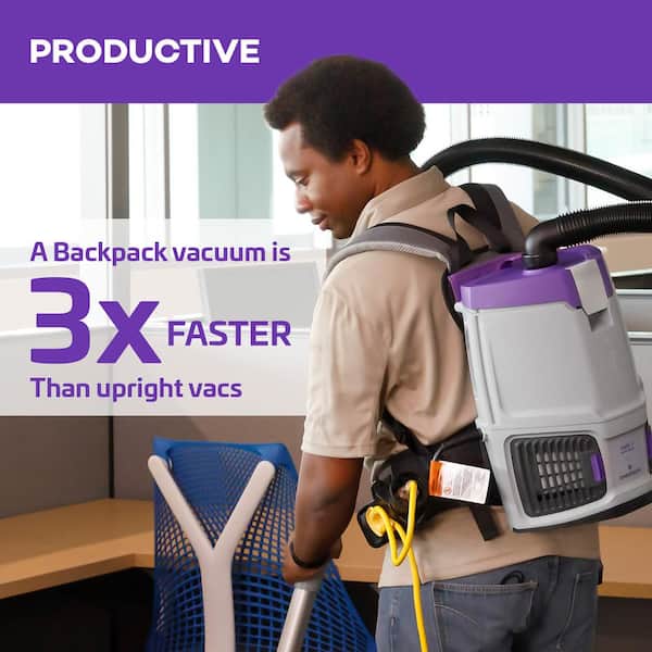 ProTeam GoFit 3, 3 qt. Corded Gray Commercial Backpack