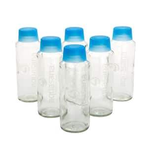 18 oz. Glass Water Bottles (6-Pack)