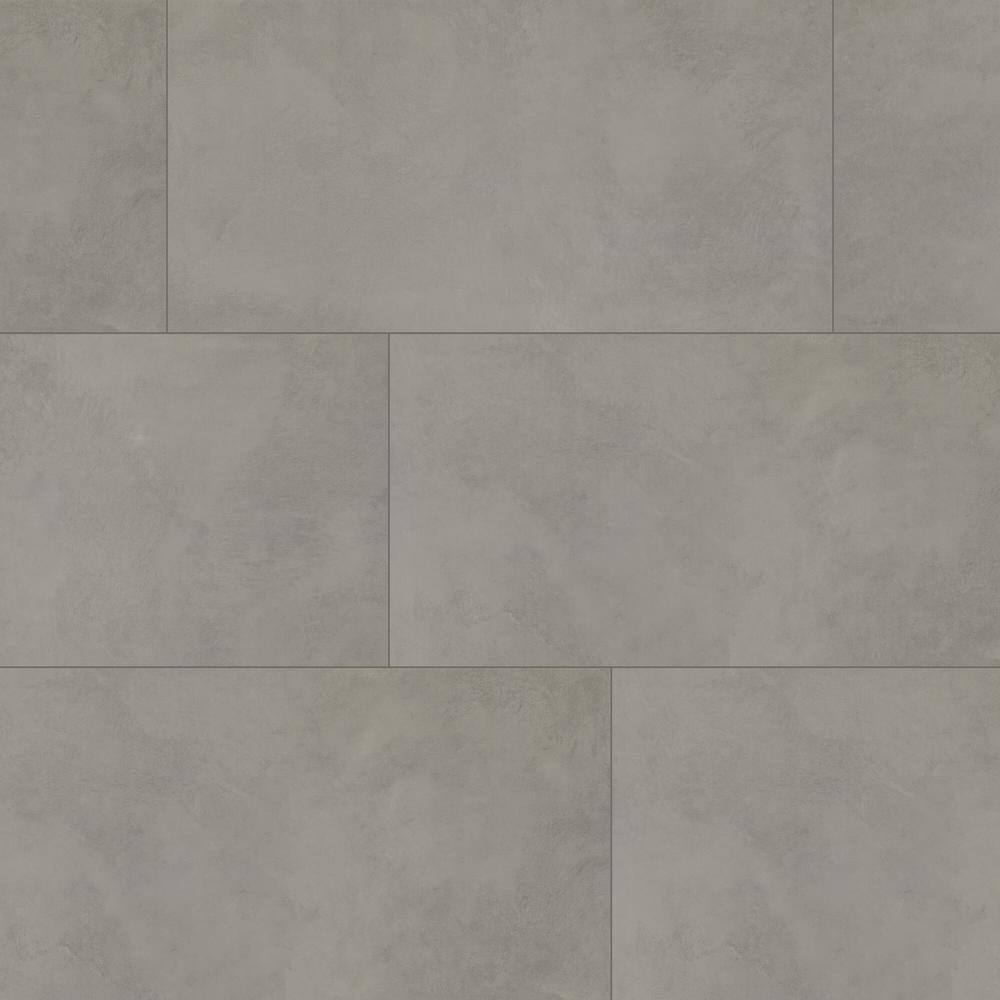 Daltile Indoterra Trail 24 in. x 48 in. Matte Porcelain Concrete Look ...