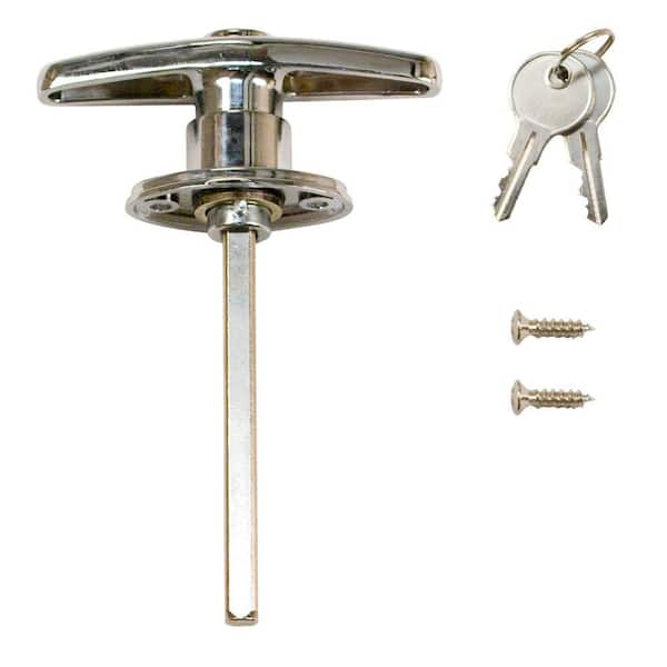 Everbilt 5/16 in. Square-Shaft T-Handle with Key