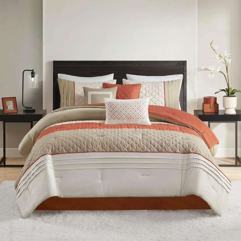 Spice Queen Microfiber 7-Piece Bedspread Set