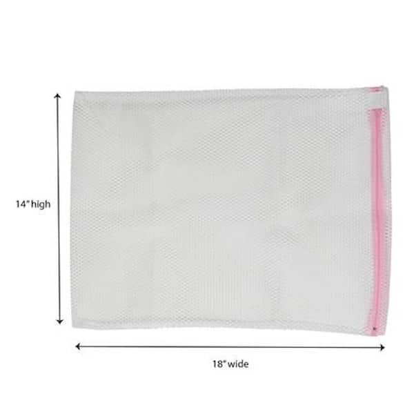 3PCS Mesh Laundry Bags,with Zipper Laundry Bags,Lingerie Bags for