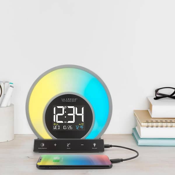 La Crosse Technology Soluna S Sunrise and Mood Light Alarm Clock