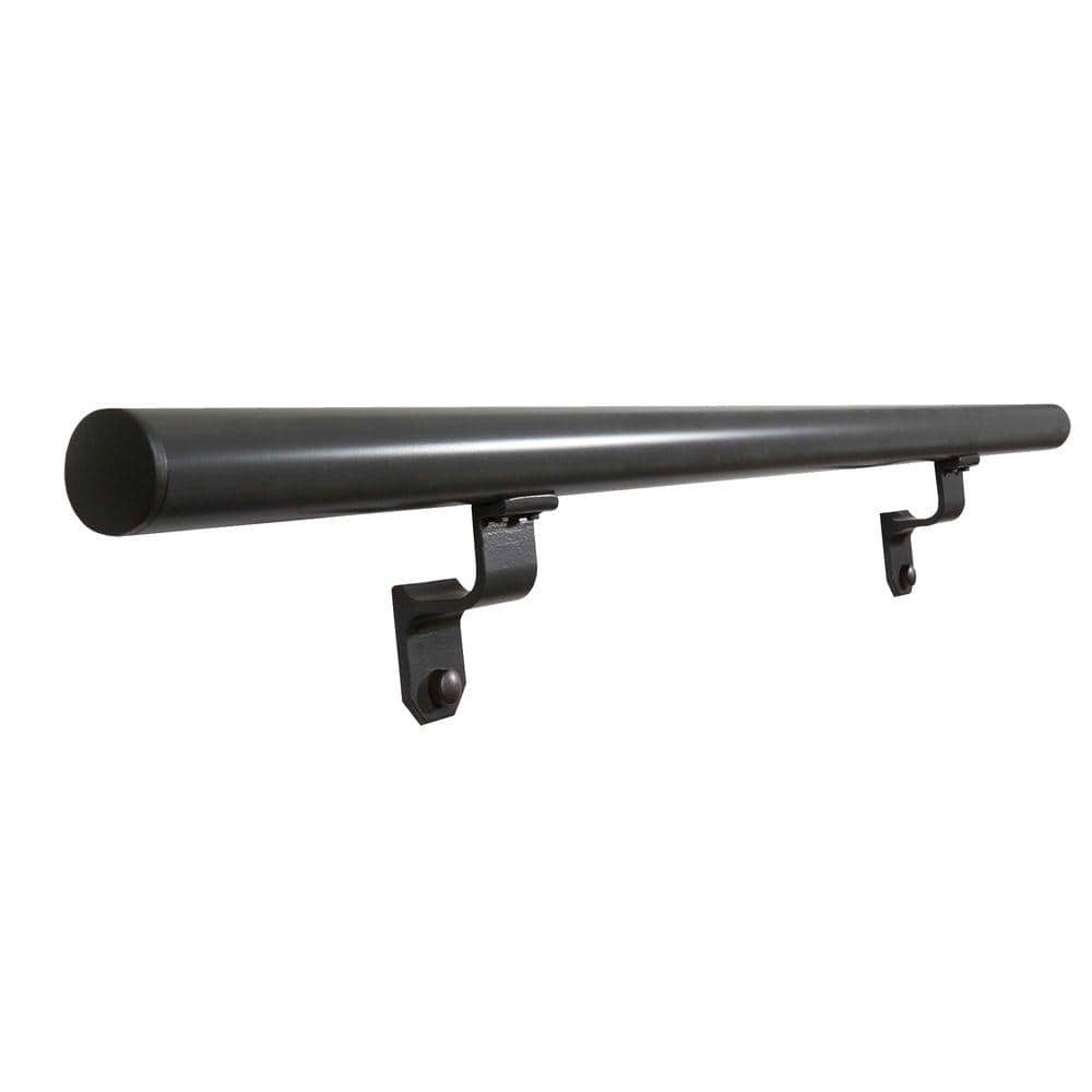 3 ft. Charcoal Bronze Aluminum Round Straight Handrail Kit price history on PriceWatchPro