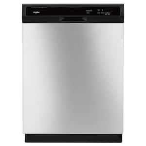 24 . Staless Steel Front Control Built- Tall Tub Dishwasher Staless Steel with 1-Hour Wash Cycle, 63 dBA