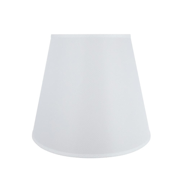 White Hardback Empire Lamp Shade, 15 Height Lamp Shade
