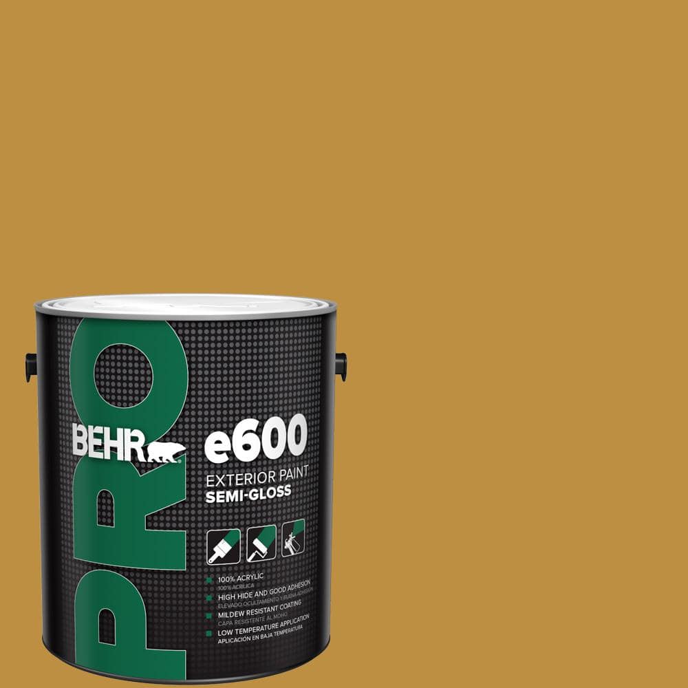 1 gal. #340D-6 Fervent Brass Semi-Gloss Exterior Paint price history on PriceWatchPro