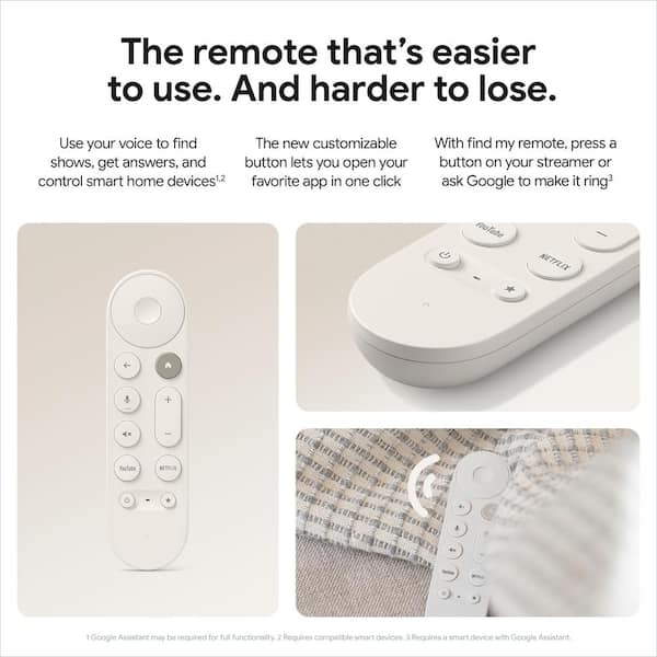 Google - TV Streamer (4K) with Voice Remote