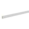 Hampton Bay 0.25 in. x 96 in. Scribe Molding in Warm White SCRIBE-TWW ...