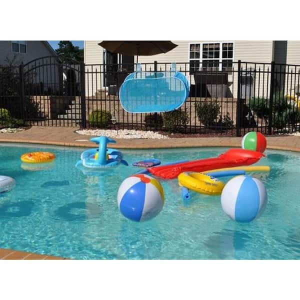 Unbranded Blue Pool Pouches Patio Backyard Accessories (2-Pack)