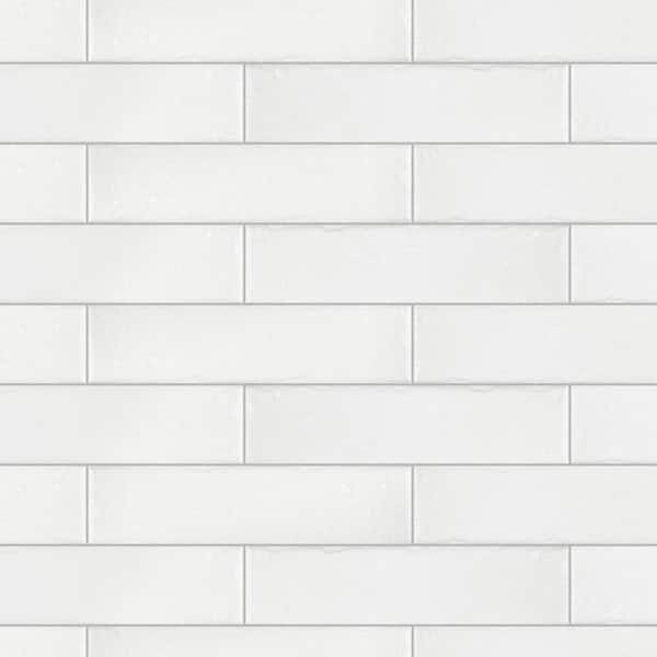 BR01 White Brick 600 Sheet