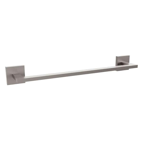 Rubicon 18 in. Wall Mounted Towel Bar in Brushed Nickel
