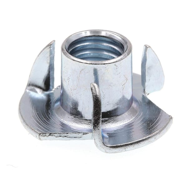 4 PRONG- TEE NUTS 3/8"-16 x 7/16" T Nuts 5 ZINC *Larger Qty in our store* 