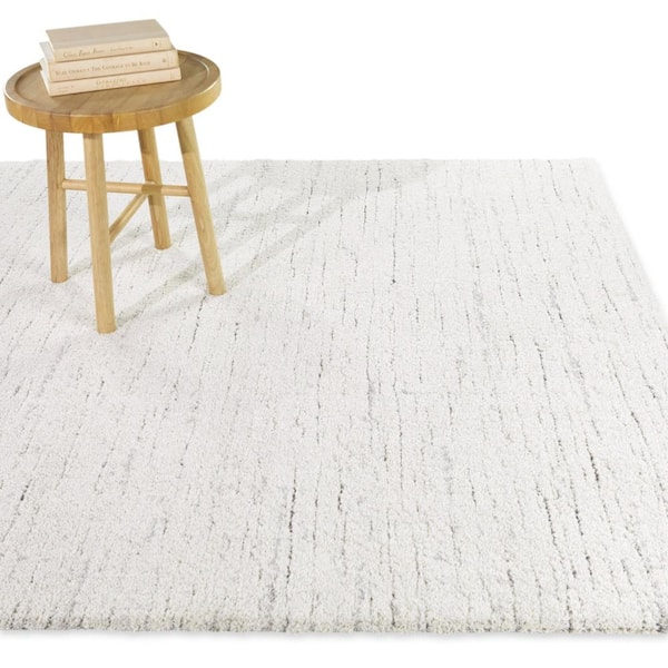 Glynn Cream 8 ft. x 10 ft. Abstract Area Rug