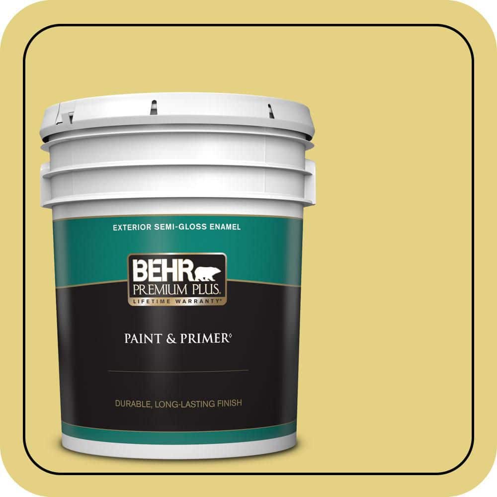 5 gal. #P330-4 Starfruit Semi-Gloss Enamel Exterior Paint & Primer price history on PriceWatchPro
