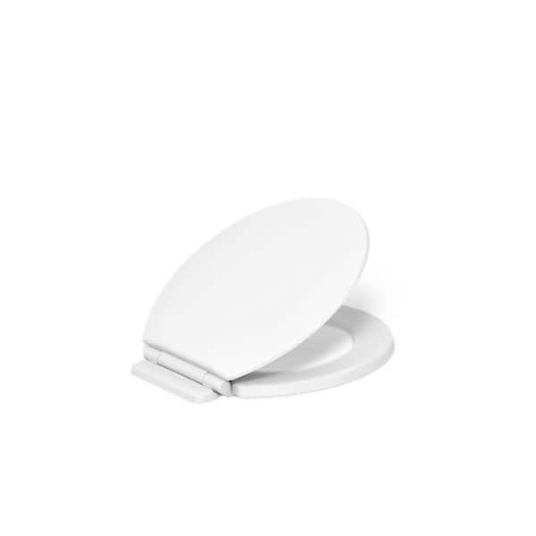 Broadwood Round Closed Front Toilet Seat in White
