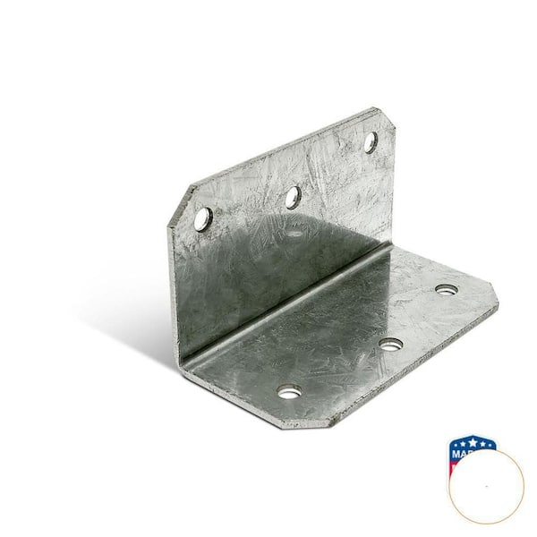 ML 2 in. x 4 in. 12-Gauge ZMAX Galvanized Medium L Angle (4-Count)