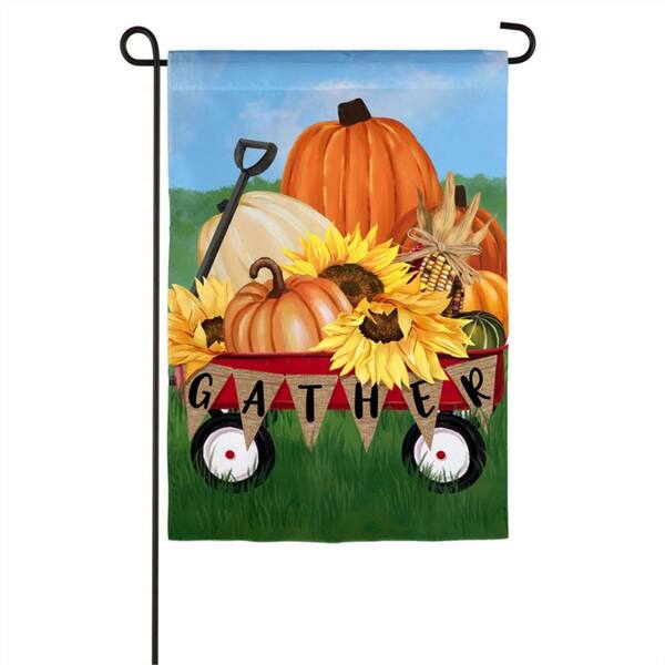 Fall Garden Flags Home Depot Caroline S Treasures 11 In X 15 1 2 In